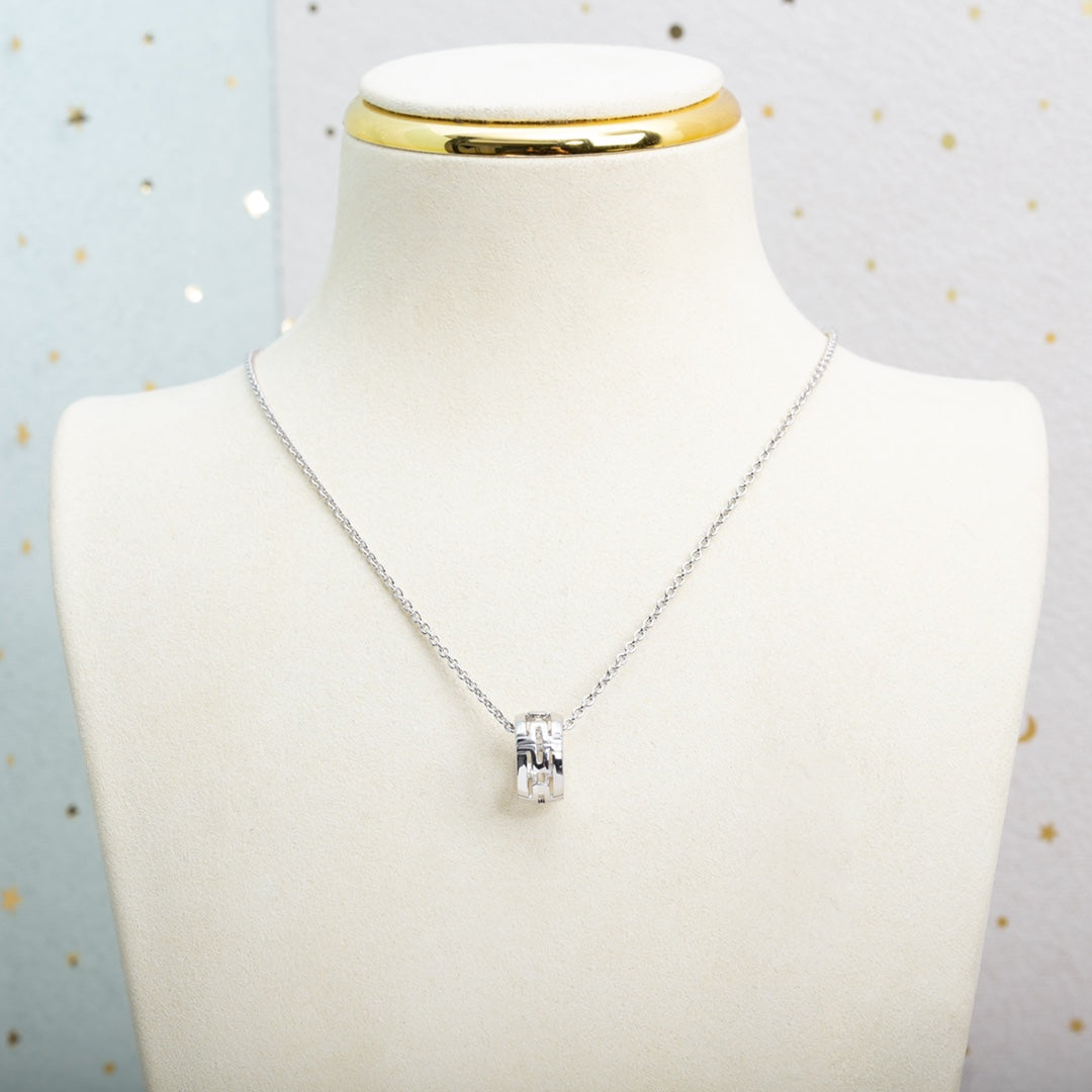 [Charm Aries Jewelry]PARENTESI NECKLACE SILVER