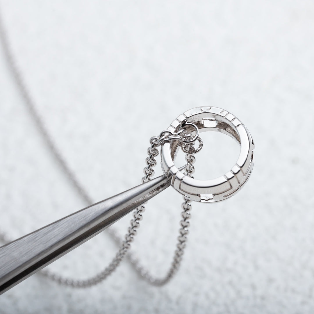 [Charm Aries Jewelry]PARENTESI NECKLACE SILVER