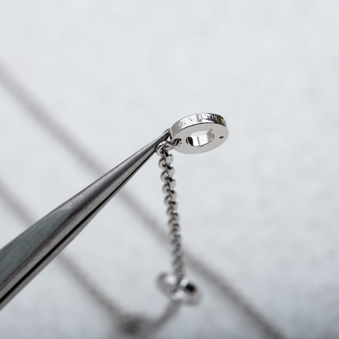 [Charm Aries Jewelry]PARENTESI NECKLACE SILVER