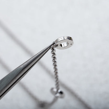 [Charm Aries Jewelry]PARENTESI NECKLACE SILVER
