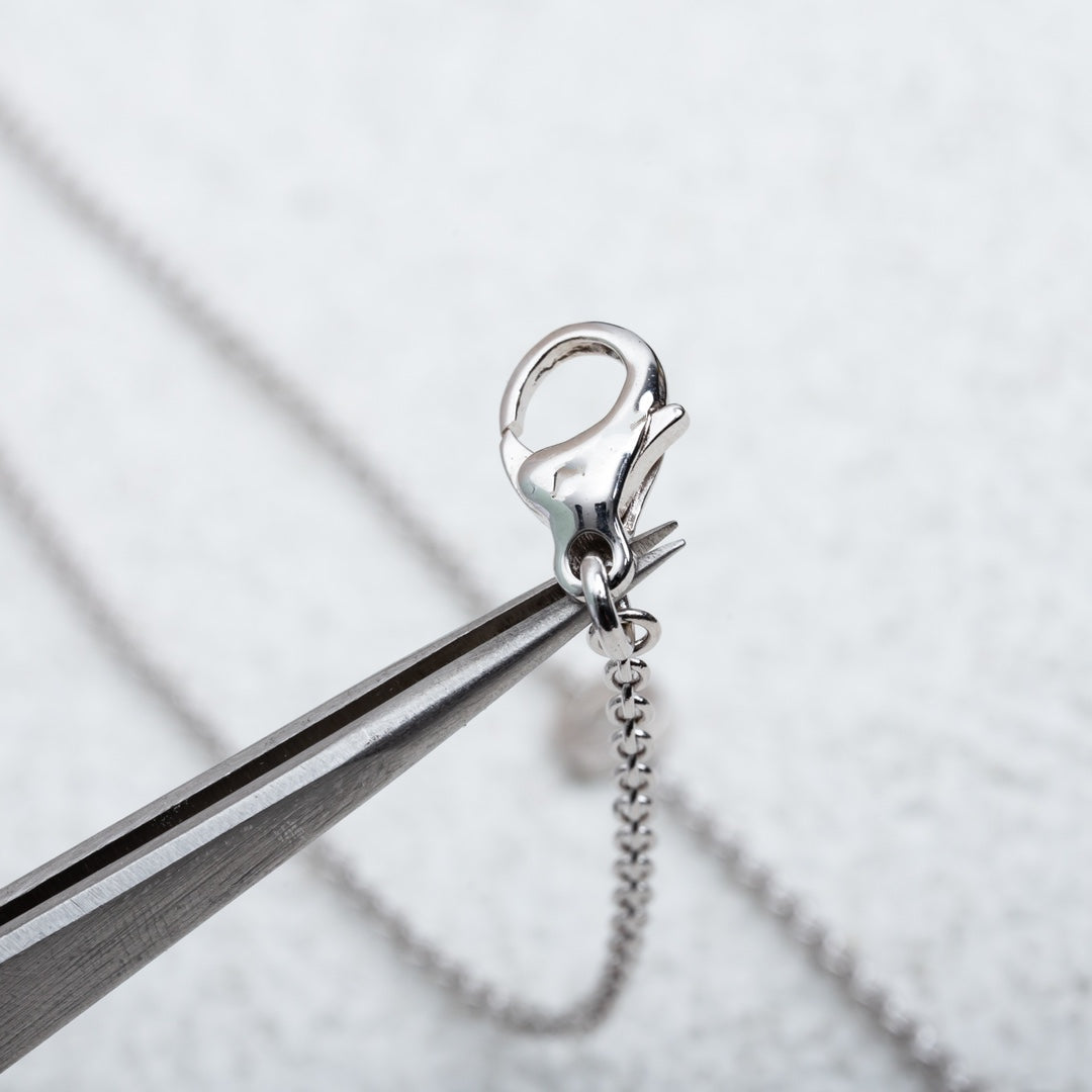 [Charm Aries Jewelry]PARENTESI NECKLACE SILVER