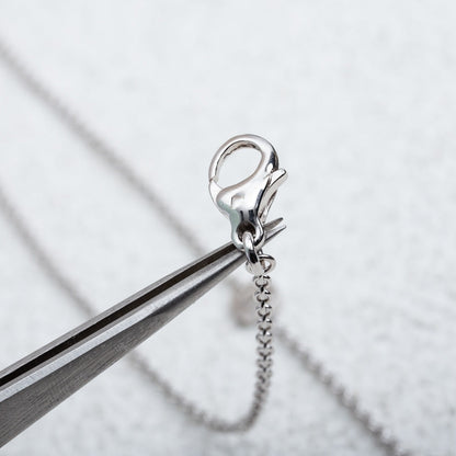 [Charm Aries Jewelry]PARENTESI NECKLACE SILVER