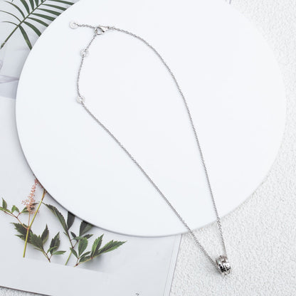 [Charm Aries Jewelry]PARENTESI NECKLACE SILVER
