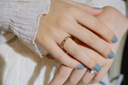 [Charm Aries Jewelry]LOVE RING 2.65MM DIAMOND