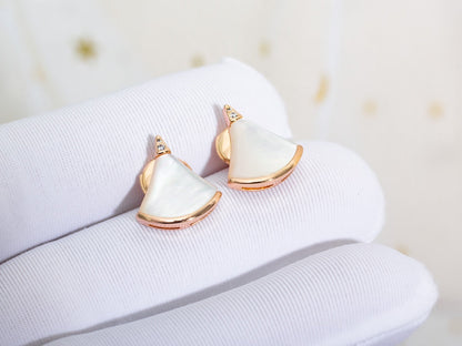 [Charm Aries Jewelry]DIVAS DREAM EARRINGS PINK GOLD