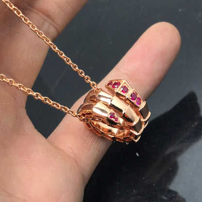 [Charm Aries Jewelry]SERPENTI PEDANT NECKLACE