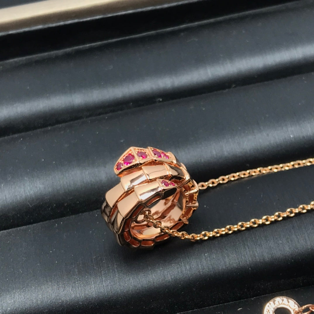 [Charm Aries Jewelry]SERPENTI PEDANT NECKLACE