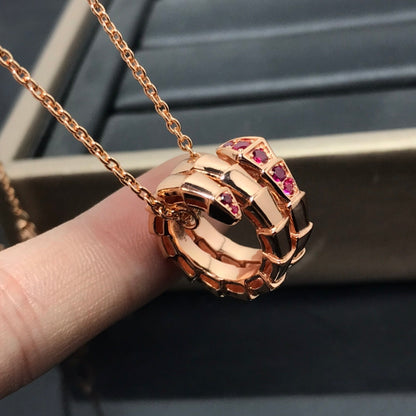 [Charm Aries Jewelry]SERPENTI PEDANT NECKLACE