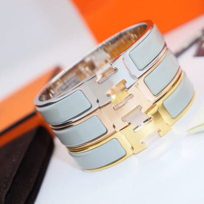 [Charm Aries Jewelry]H LIGHT BLUE BRACELET