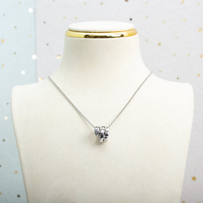 [Charm Aries Jewelry]SERPENTI SILVER NECKLACE DIAMOND