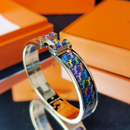 [Charm Aries Jewelry]H HORSE BRACELET 12MM