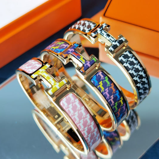 [Charm Aries Jewelry]H HORSE BRACELET 12MM