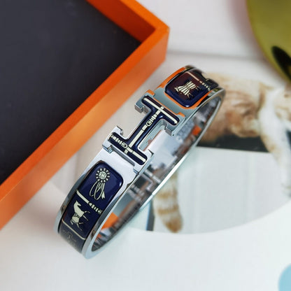 [Charm Aries Jewelry]H COUVERTURES DARK BLUE BRACELET