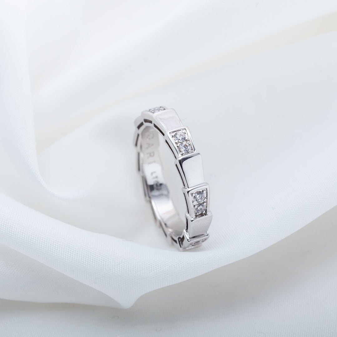 [Charm Aries Jewelry]SERPENTI RING SILVER  3MM