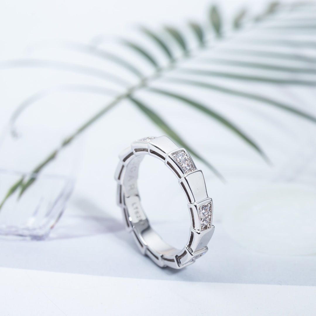[Charm Aries Jewelry]SERPENTI RING SILVER  3MM