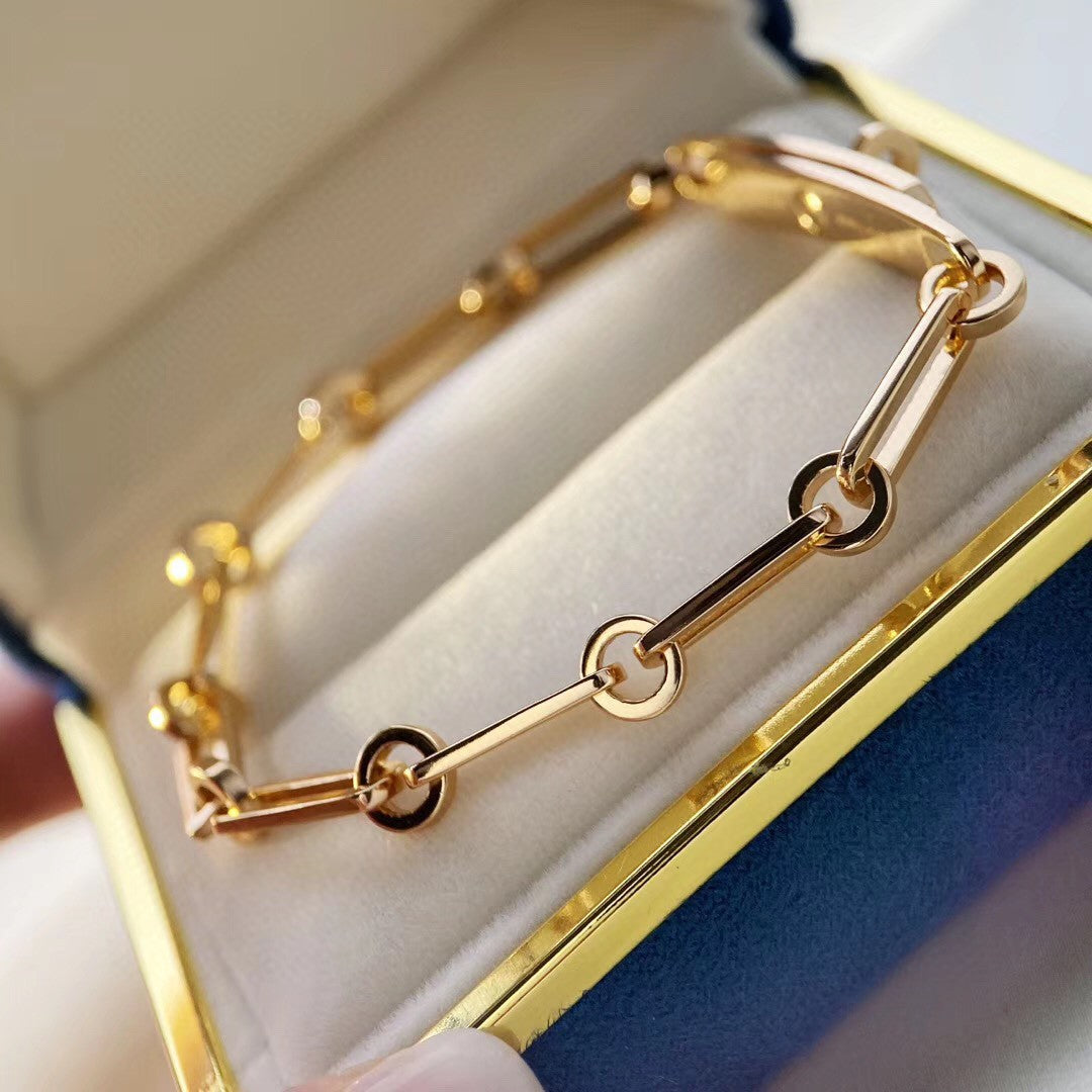 [Charm Aries Jewelry]CHAINE BRACELET SMALL MODEL DIAMOND