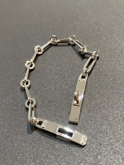 [Charm Aries Jewelry]CHAINE BRACELET SMALL MODEL DIAMOND
