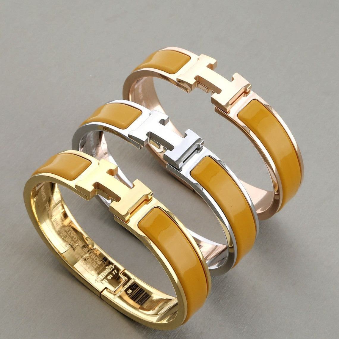 [Charm Aries Jewelry]H BRACELET PERU 12MM