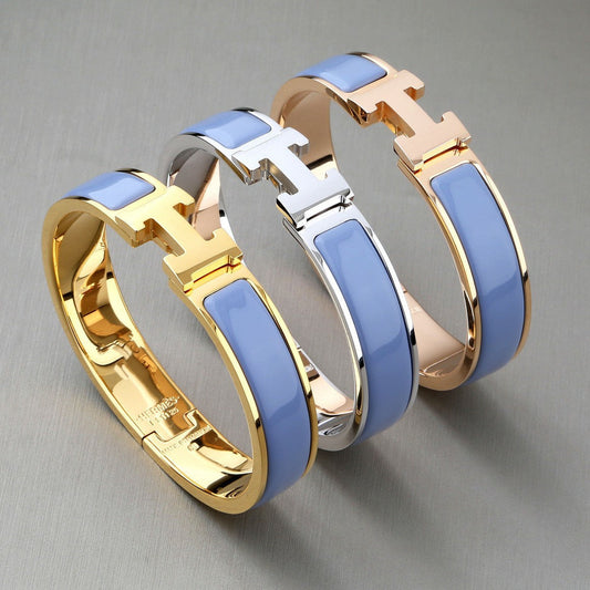 [Charm Aries Jewelry]H BRACELET ROMANTIC BLUE 12MM