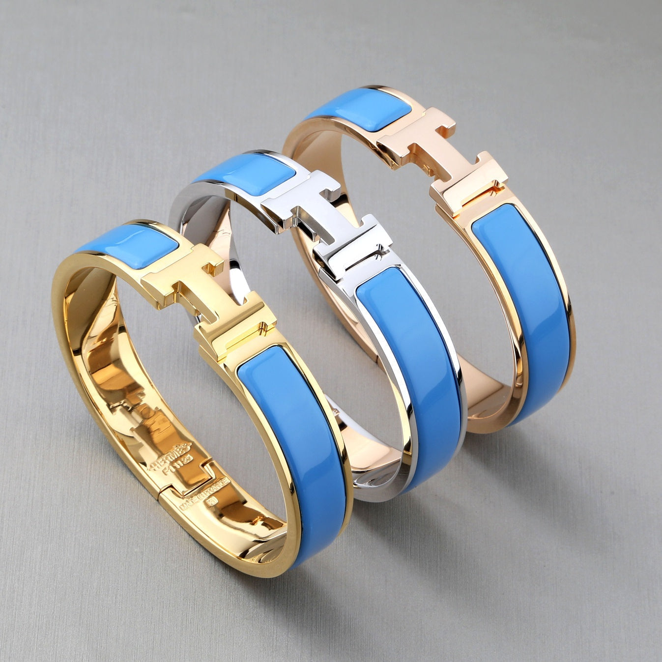 [Charm Aries Jewelry]H BRACELET TURQUOISE 12MM