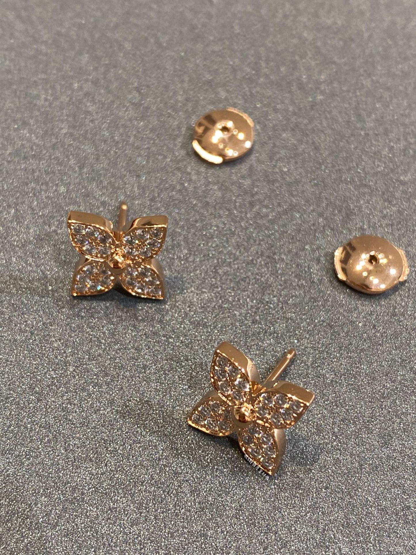 [Charm Aries Jewelry]STAR DIAMOND EARRINGS