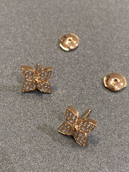 [Charm Aries Jewelry]STAR DIAMOND EARRINGS