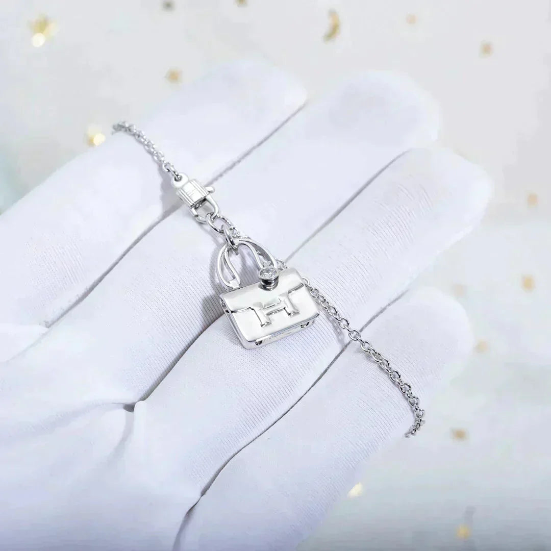 [Charm Aries Jewelry]AMULETTE PEDANT SILVER NECKLACE