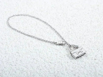 [Charm Aries Jewelry]AMULETTE PEDANT SILVER NECKLACE