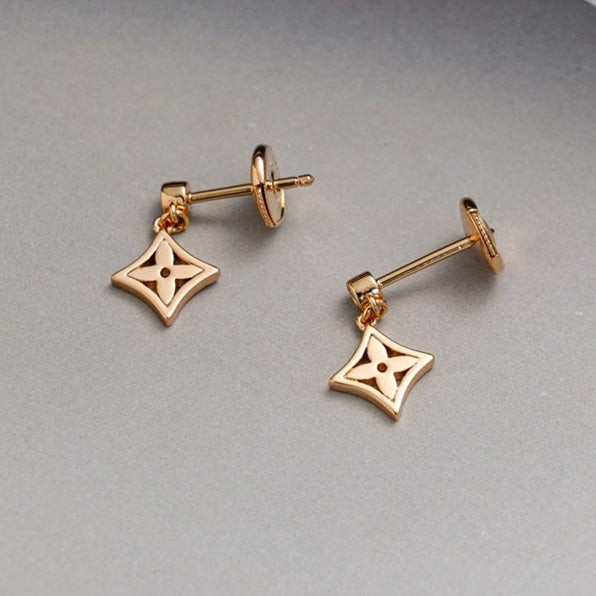 [Charm Aries Jewelry]STAR EARRINGS GOLD