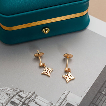 [Charm Aries Jewelry]STAR EARRINGS GOLD