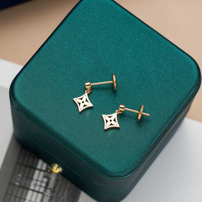 [Charm Aries Jewelry]STAR EARRINGS GOLD