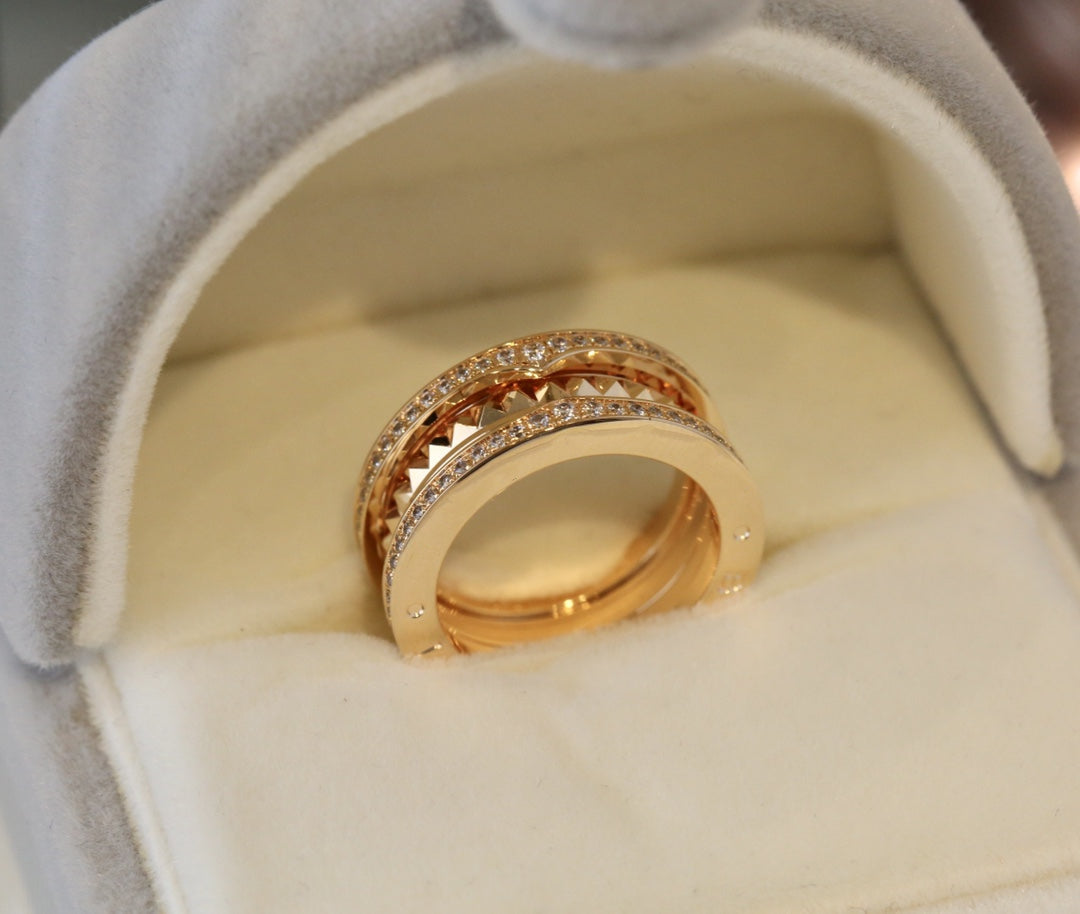 [Charm Aries Jewelry]ZERO 1 GOLD DIAMOND RING