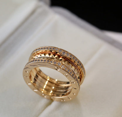[Charm Aries Jewelry]ZERO 1 GOLD DIAMOND RING