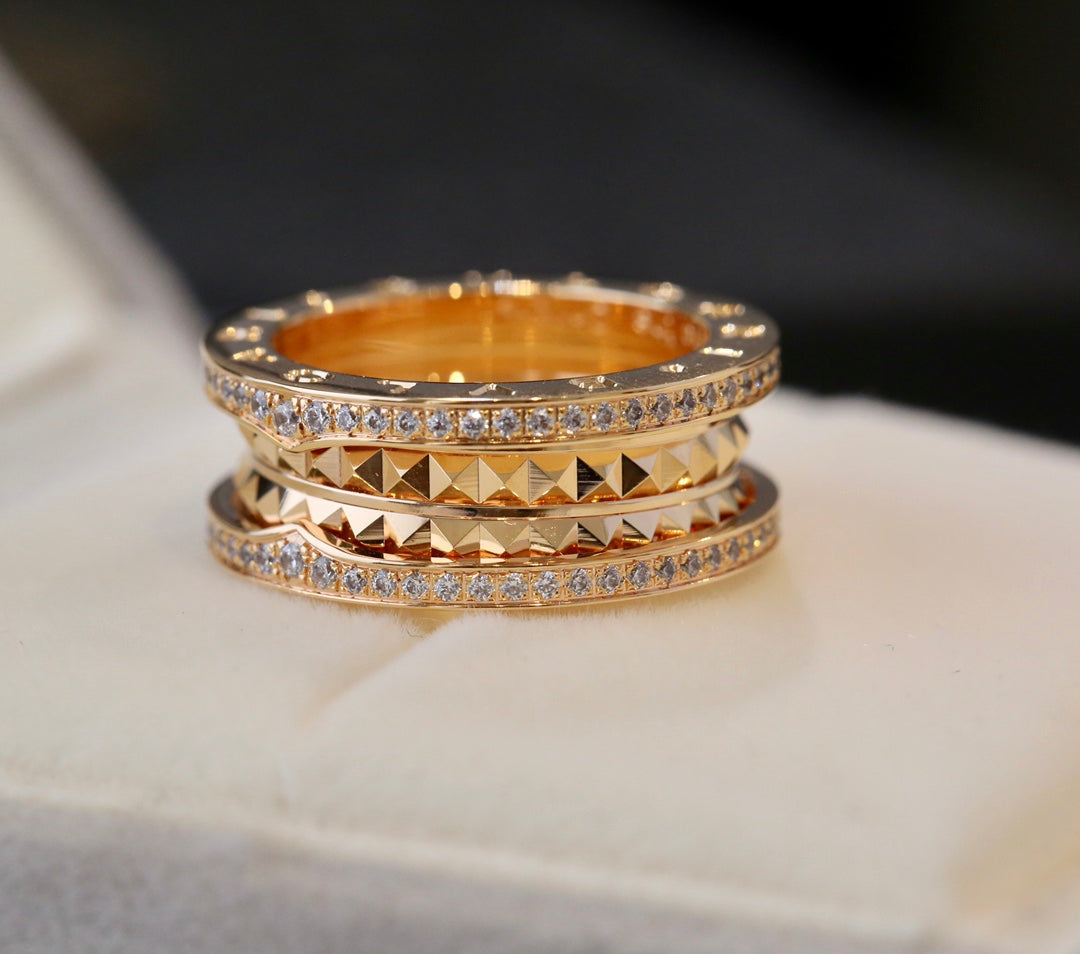 [Charm Aries Jewelry]ZERO 1 GOLD DIAMOND RING