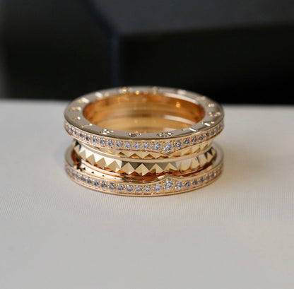 [Charm Aries Jewelry]ZERO 1 GOLD DIAMOND RING