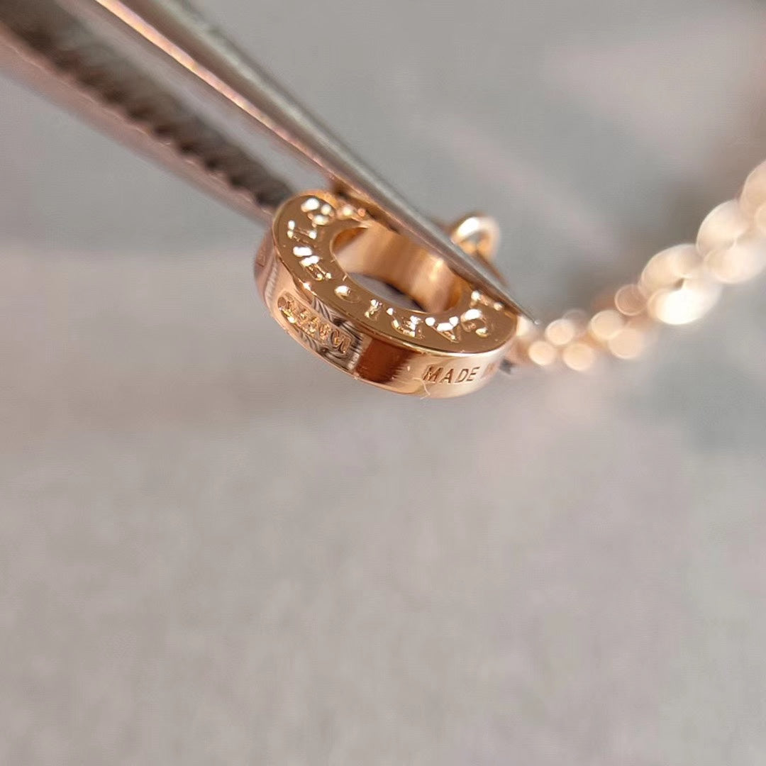 [Charm Aries Jewelry]ZERO 1 NECKLACE PINK GOLD