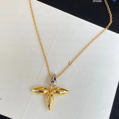 [Charm Aries Jewelry]LOUISETTE PEDANT GOLD NECKLACE