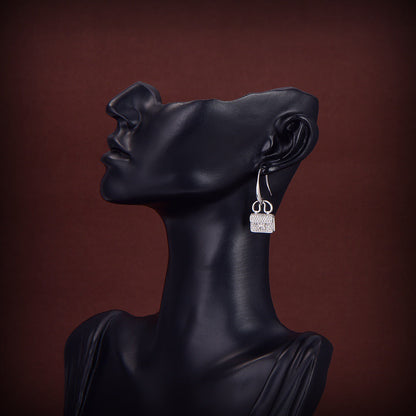 [Charm Aries Jewelry]KELLY DIAMOND EARRINGS