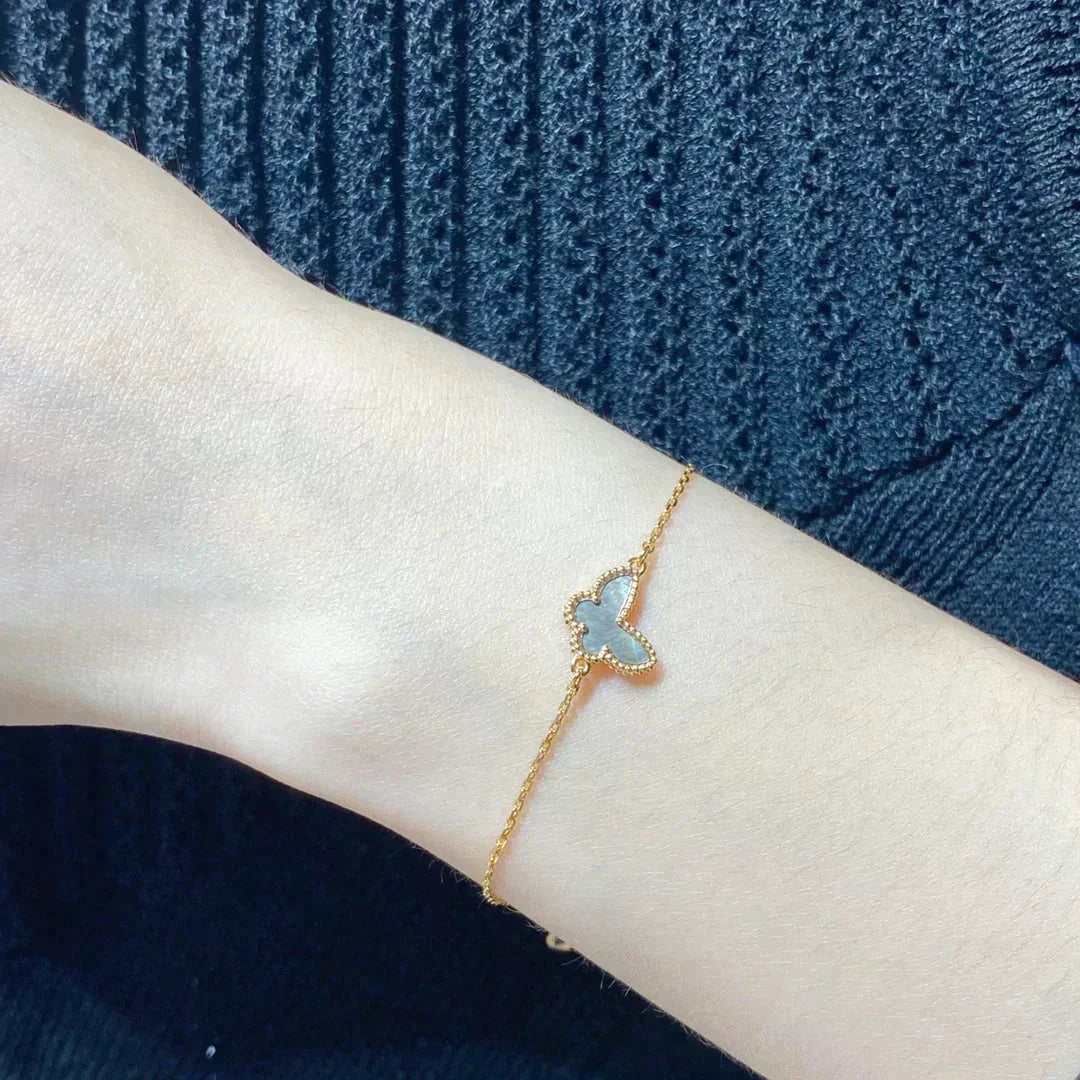 [Charm Aries Jewelry]BUTTERFLY DARK MOP BUTTERFLY BRACELET