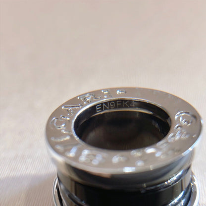 [Charm Aries Jewelry]ZERO 1 BLACK CERAMIC SILVER NECKLACE