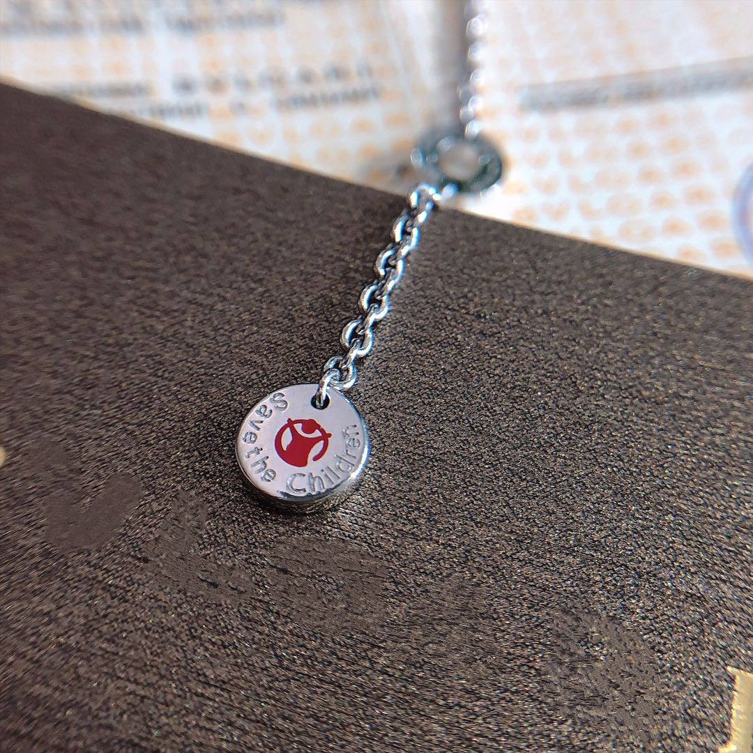 [Charm Aries Jewelry]ZERO 1 BLACK CERAMIC SILVER NECKLACE