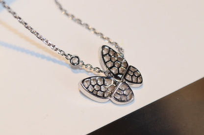 [Charm Aries Jewelry]BUTTERFLY DIAMOND NECKLACE