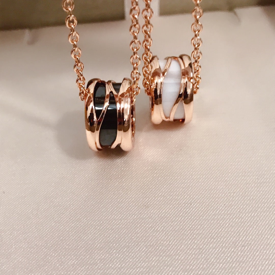 [Charm Aries Jewelry]ZERO 1 FOUR BAND PINK GOLD CERAMIC