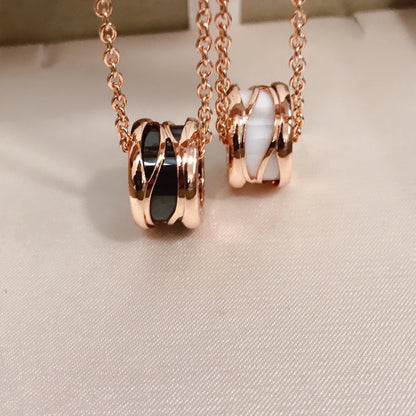 [Charm Aries Jewelry]ZERO 1 FOUR BAND PINK GOLD CERAMIC