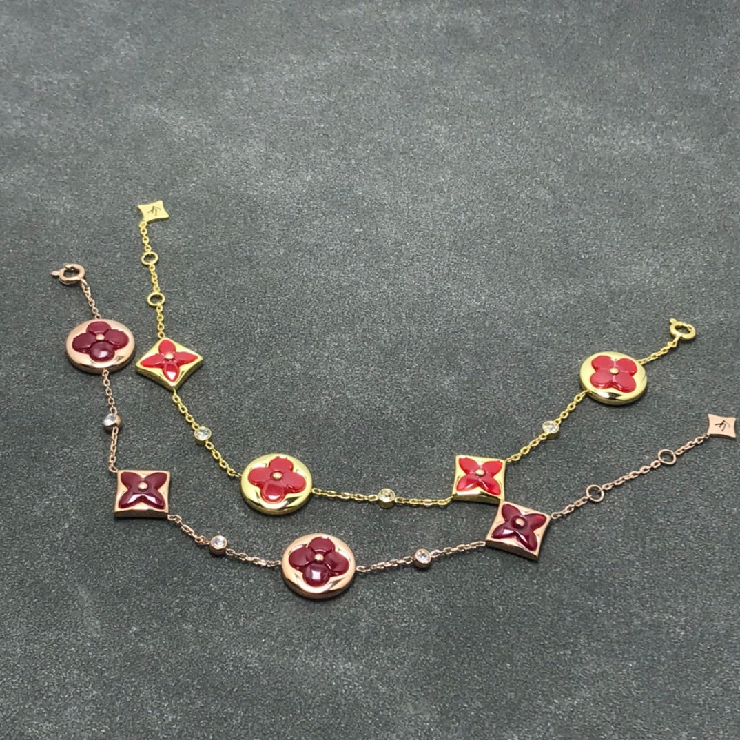 [Charm Aries Jewelry]STAR AND SUN CARNELIAN 4 MOTIFS 3 DIAMONDS