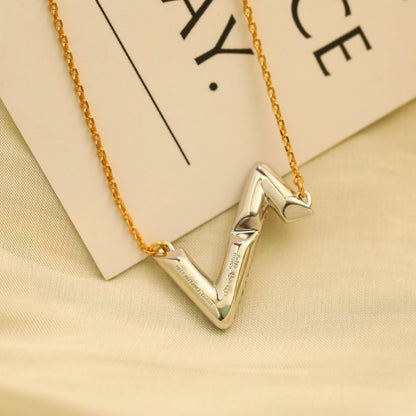 [Charm Aries Jewelry]VOLT SILVER DIAMOND PEDANT NECKLACE