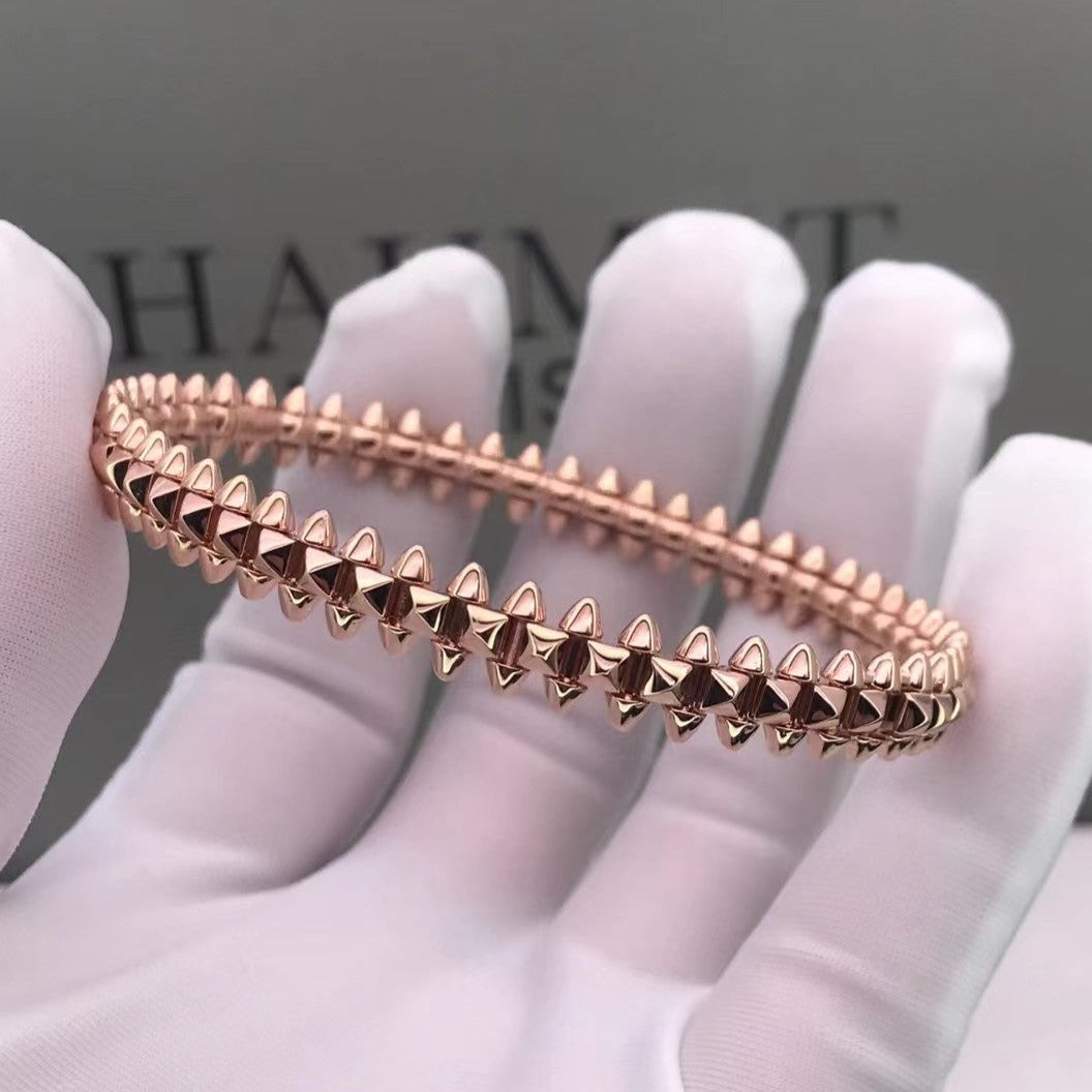 [Charm Aries Jewelry]CLASH PINK GOLD BRACELET