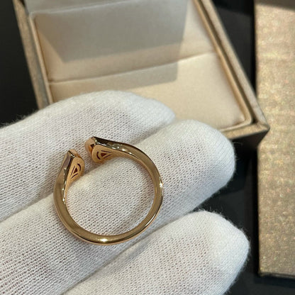 [Charm Aries Jewelry]DREAM MOP DIAMOND OPEN RING