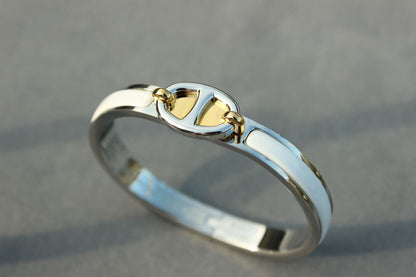 [Charm Aries Jewelry]CLIC CHAINE SILVER BRACELET
