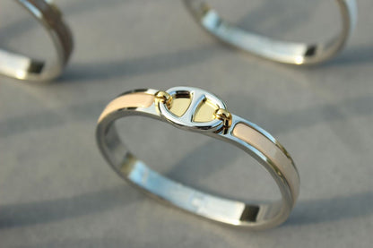 [Charm Aries Jewelry]CLIC CHAINE SILVER BRACELET